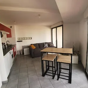  Appartement T1bis Moderne, Lumineux, Belle-vue, Patte D'oie, Parking France