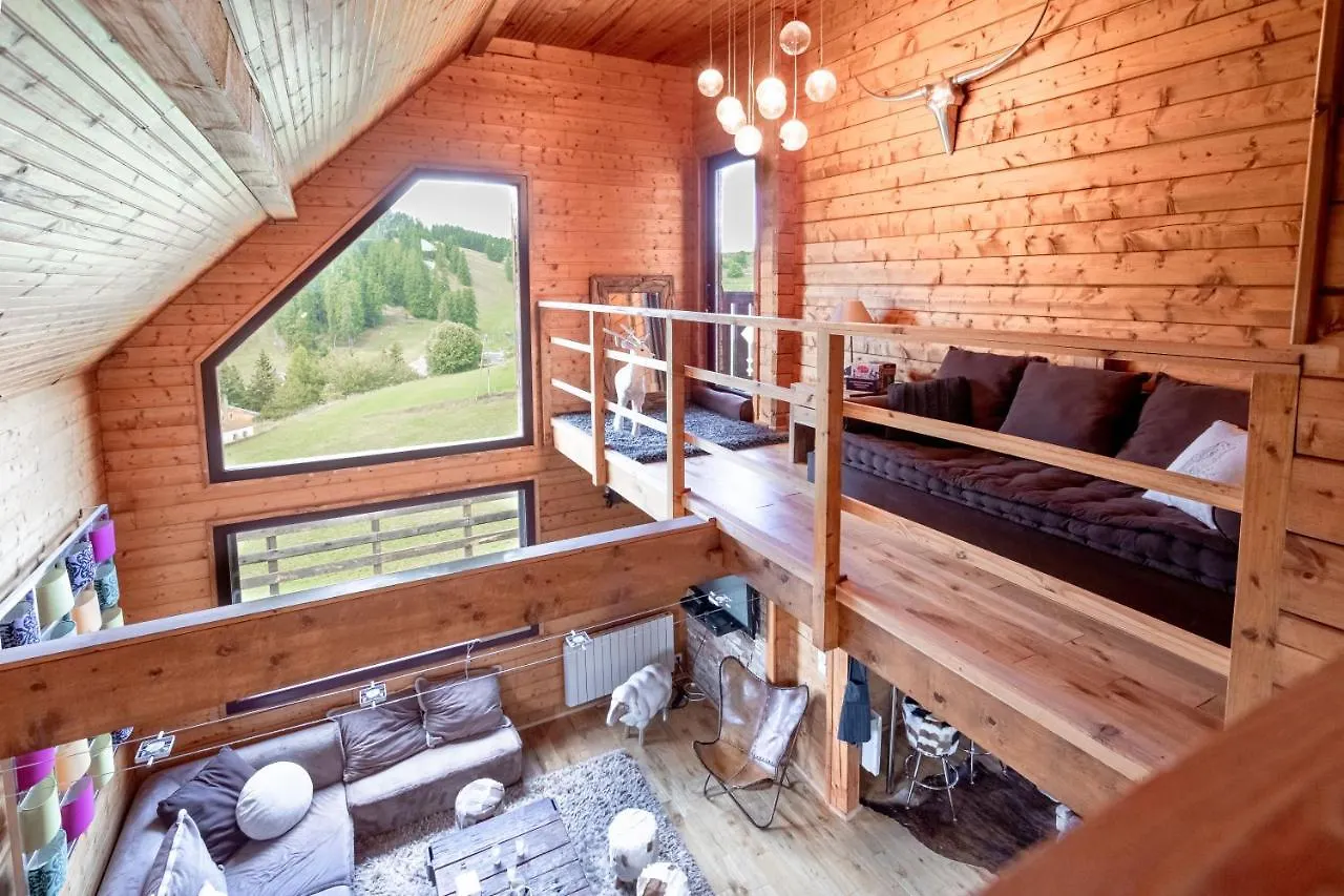 Chalet Massada - Luxe & Piscine & Jacuzzi - Detente Et Ski A Valberg Péone Fransa