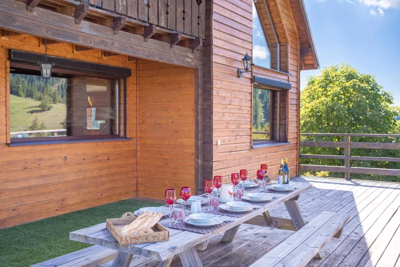 Chalet Massada - Luxe & Piscine & Jacuzzi - Detente Et Ski A Valberg Péone Fransa