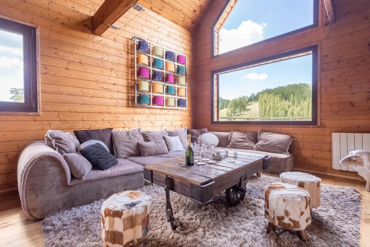 Chalet Massada - Luxe & Piscine & Jacuzzi - Detente Et Ski A Valberg Péone 0*,